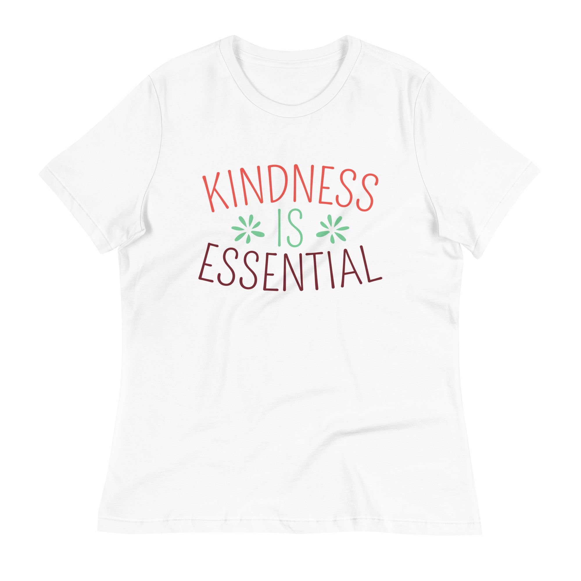 Women's Relaxed T-Shirt- Motivational Quote print