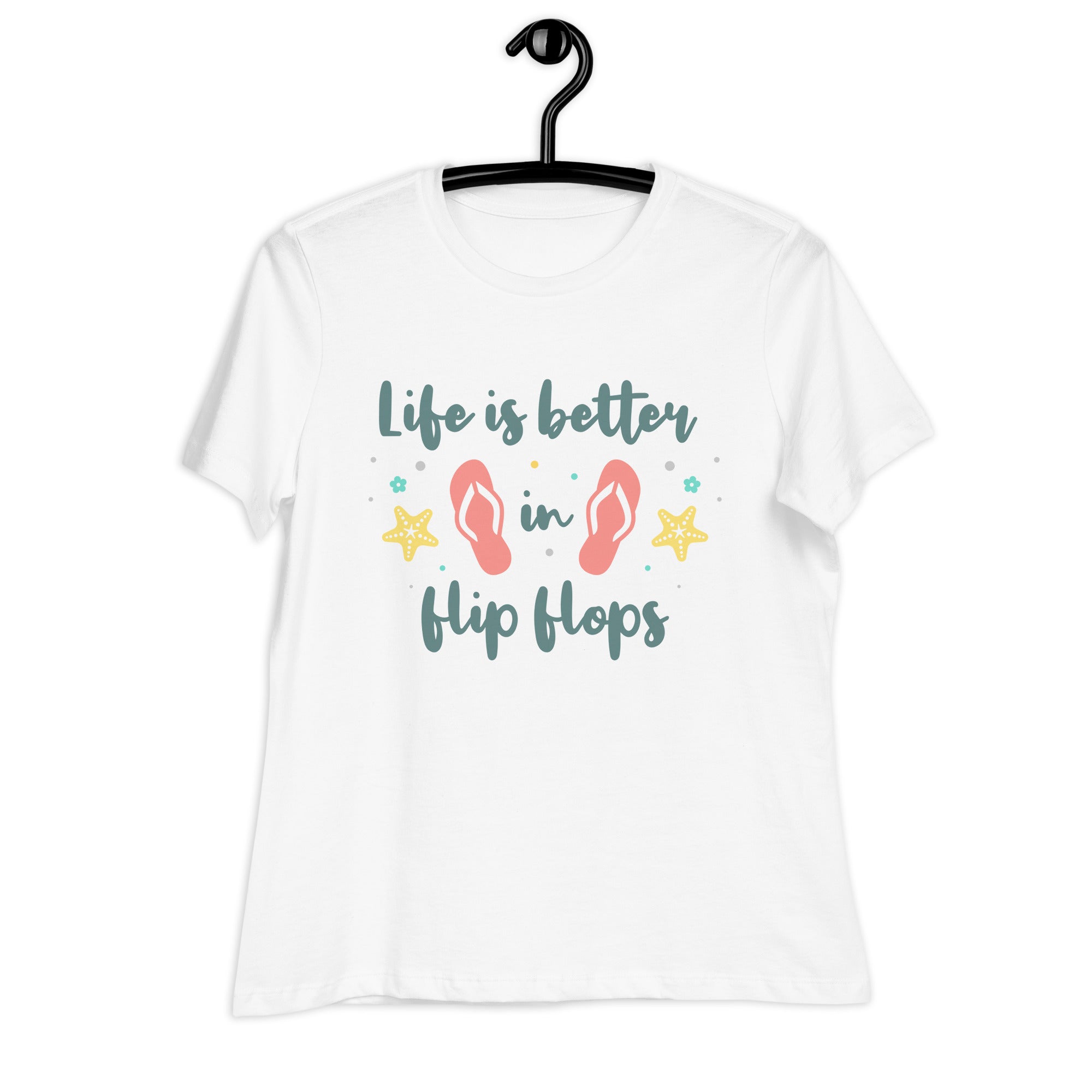 Women's Relaxed T-Shirt- Motivational Quote print