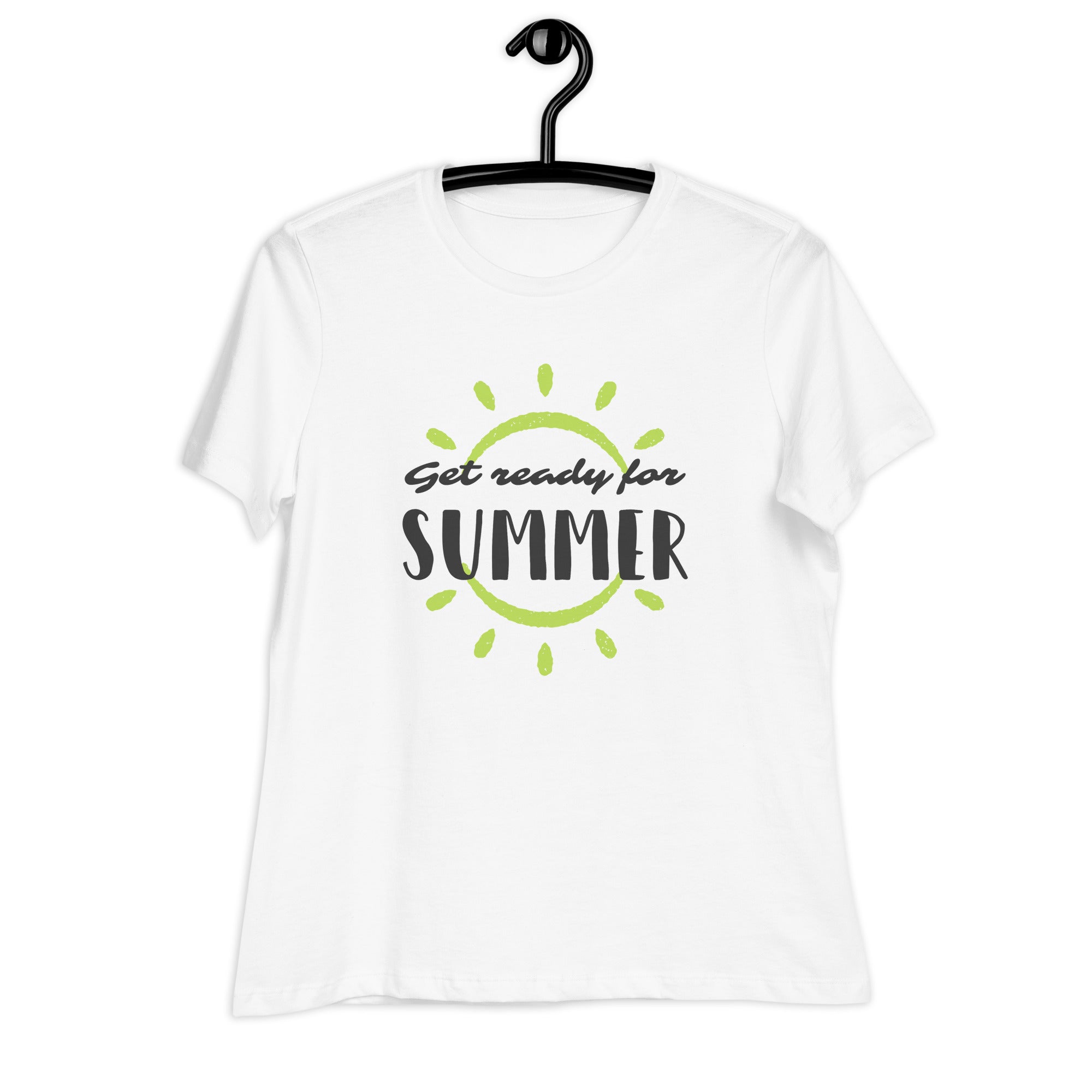 Women's Relaxed T-Shirt- Summer Season Print