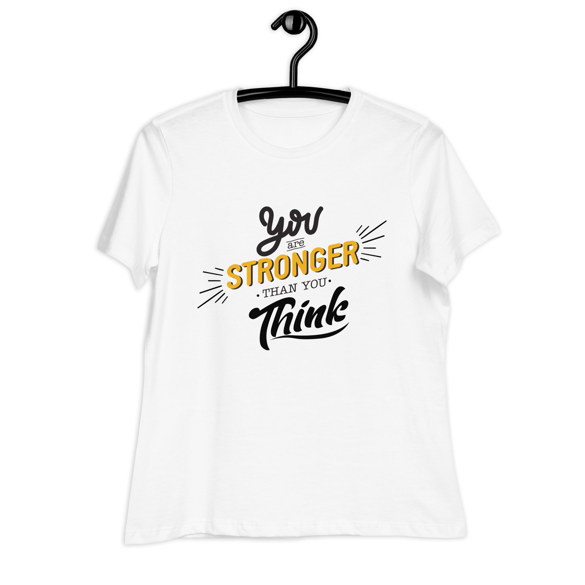 Women's Relaxed T-Shirt- Positive Quote print