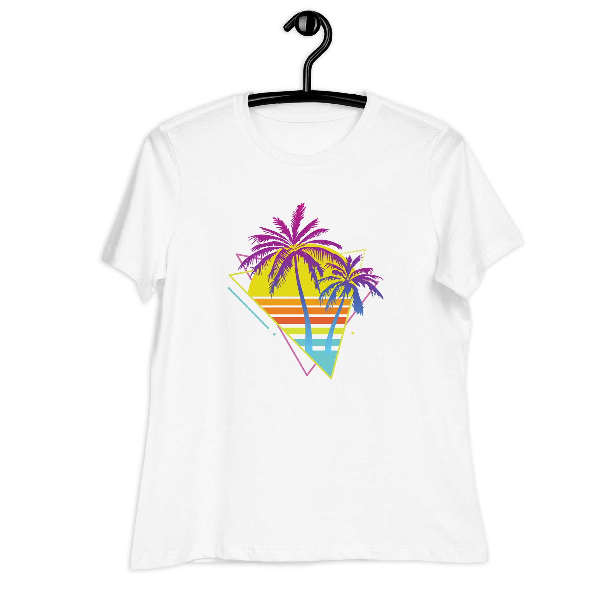 Women's Relaxed T-Shirt- Beach Side