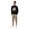 Youth crewneck sweatshirt- Baseball cartoon print