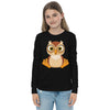 Youth long sleeve tee- Classic Cute owl print