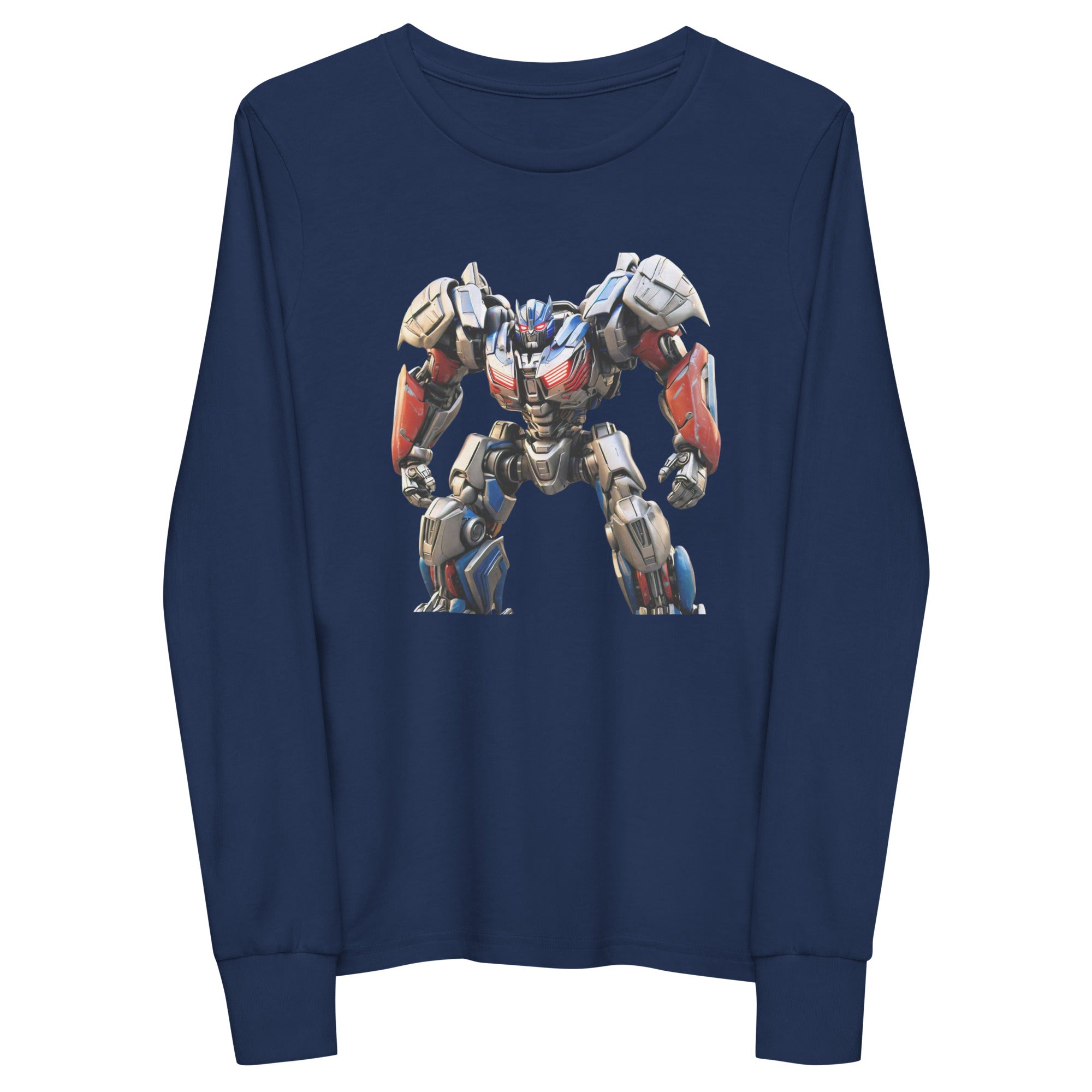 Youth long sleeve tee-Transformers