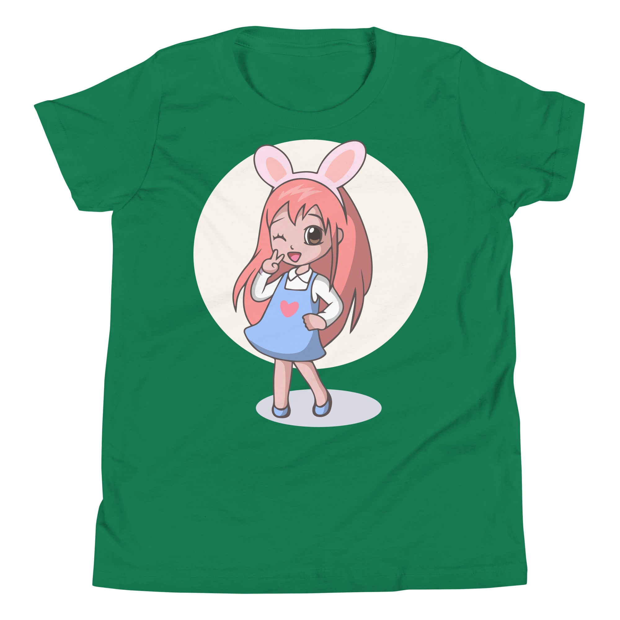 Youth Short Sleeve T-Shirt-  Doll print