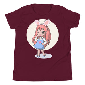 Youth Short Sleeve T-Shirt-  Doll print